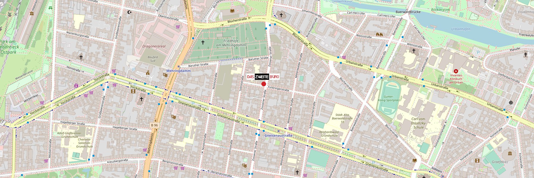 Das Zweite Büro, Zossener Str. 6, 10961 Berlin